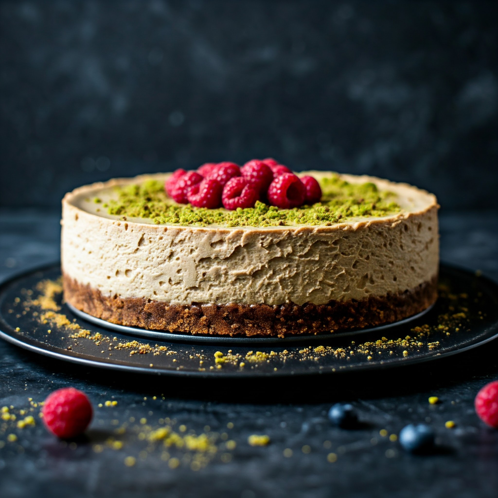 Tahinli ve Helva Aromalı Cheesecake Tarifi