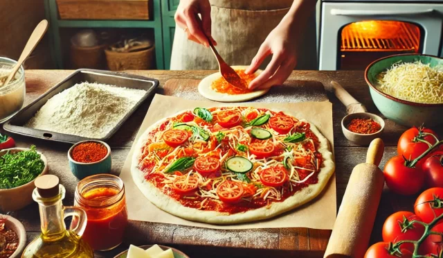 Fırında Glutensiz Pizza Yapımı İçin Rehber