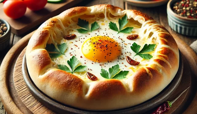 Fırında Pide Tabakta Yumurtalı Pişi Tarifi