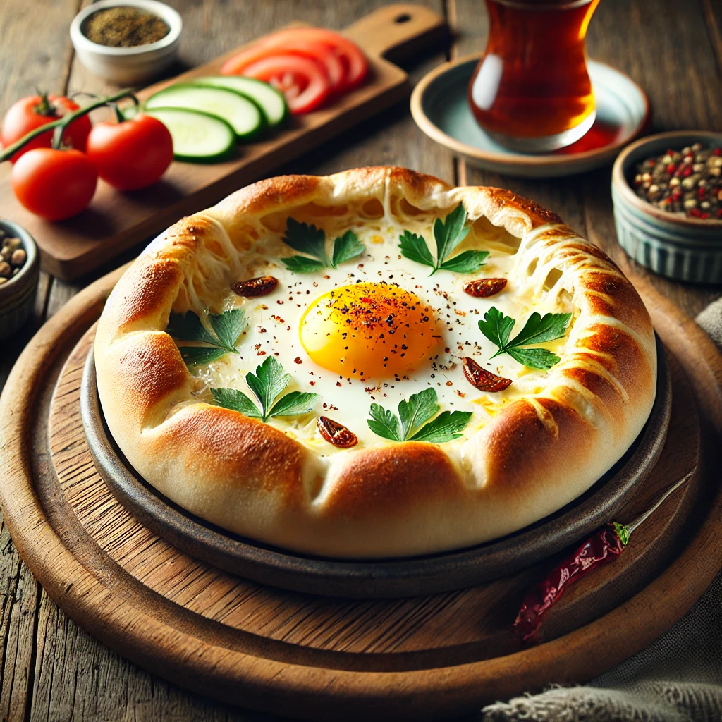 Fırında Pide Tabakta Yumurtalı Pişi Tarifi