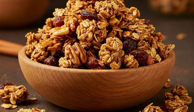 Ev Yapımı Tarçınlı Granola Nasıl Yapılır