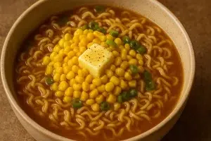 Miso Tereyağlı Mısırlı Ramen Nasıl Yapılır?