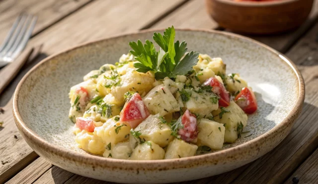 Ev yapımı Patates Salatası