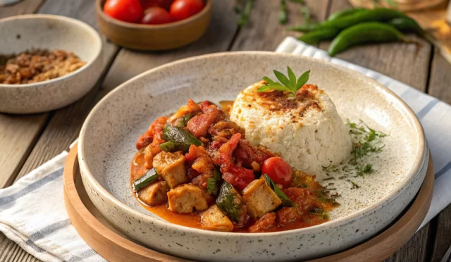 Ev yapımı Sebzeli Tavuk Güveç