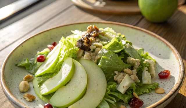 Yeşil Elmalı Salata nasıl yapılır