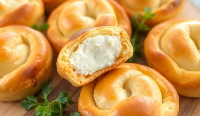 Ev yapımı Peynirli Poğaça