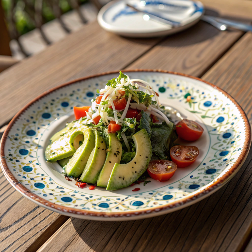 Avokado Salatası tarifi ile sağlıklı ve lezzetli bir meze