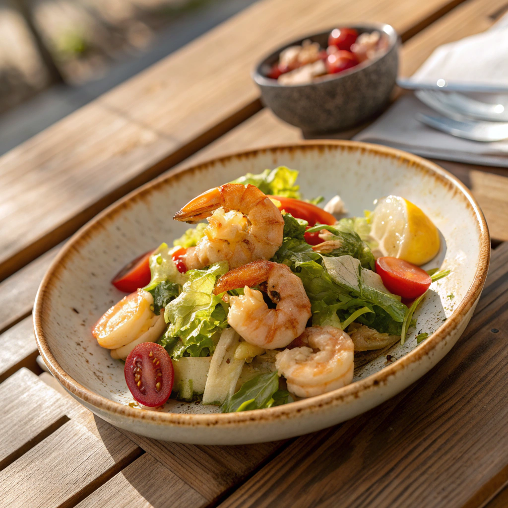 Karidesli Salata ile Ferahlatıcı Yaz Lezzeti