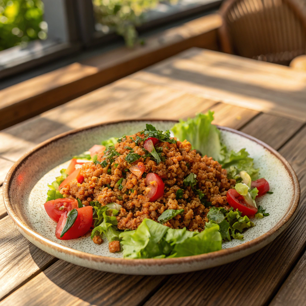 Mercimekli Bulgur Salatası ile sağlıklı ve doyurucu bir alternatif